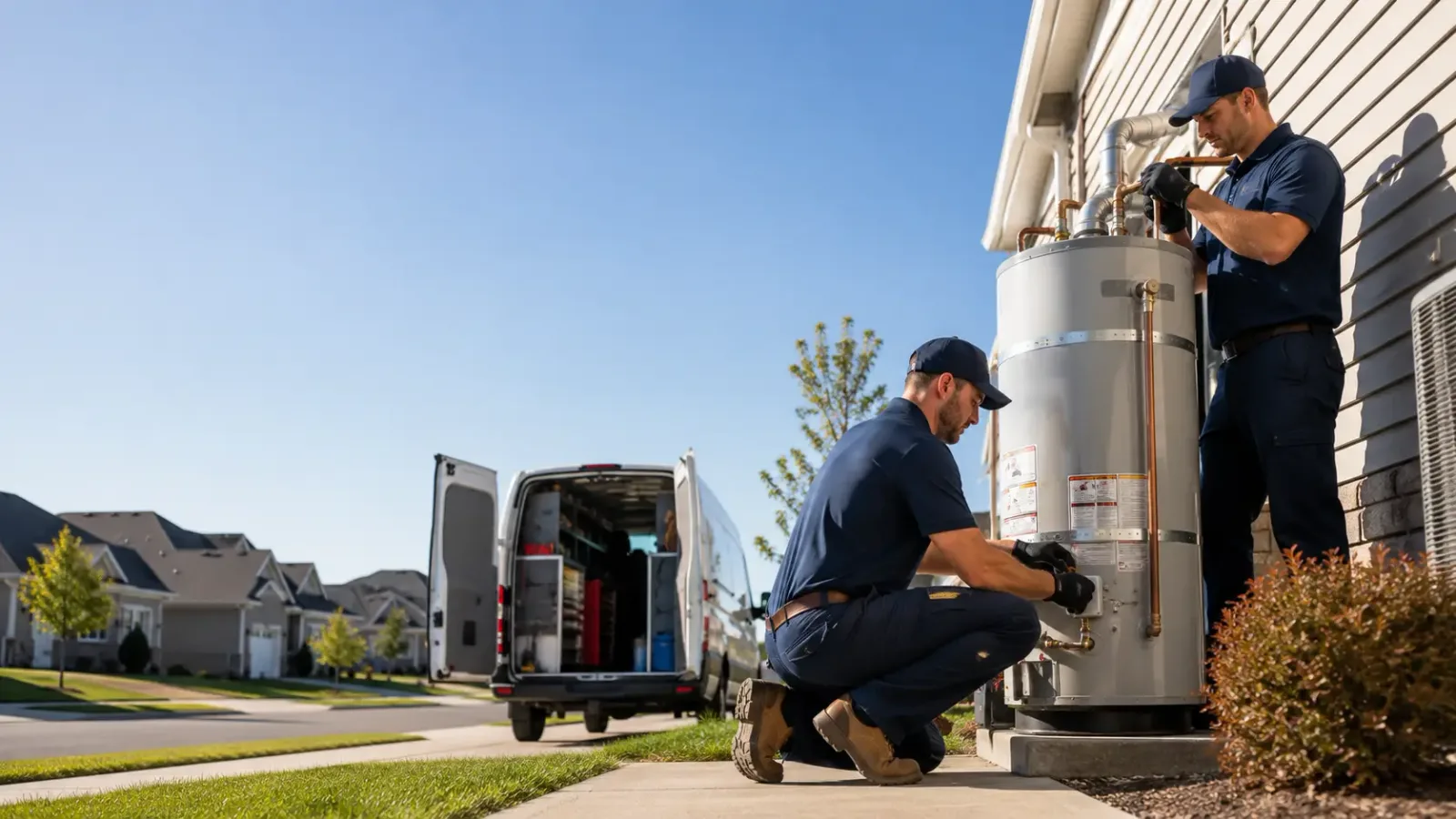 Water Heater Installation in Moselle, MS